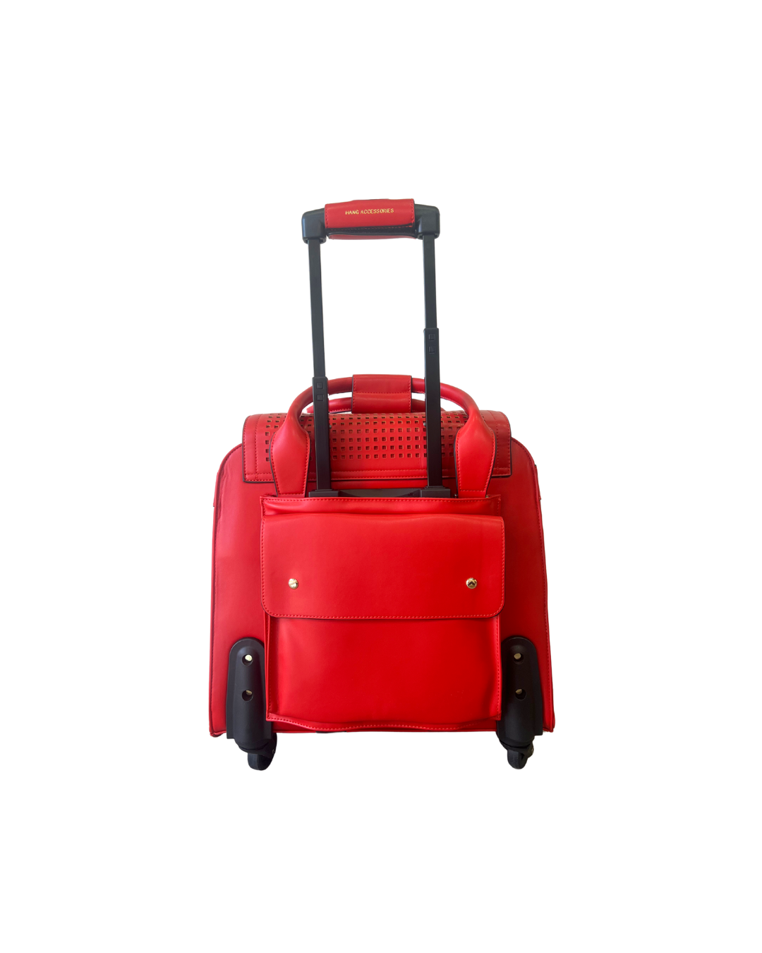 Zadie Rolling Carry On Luggage Red