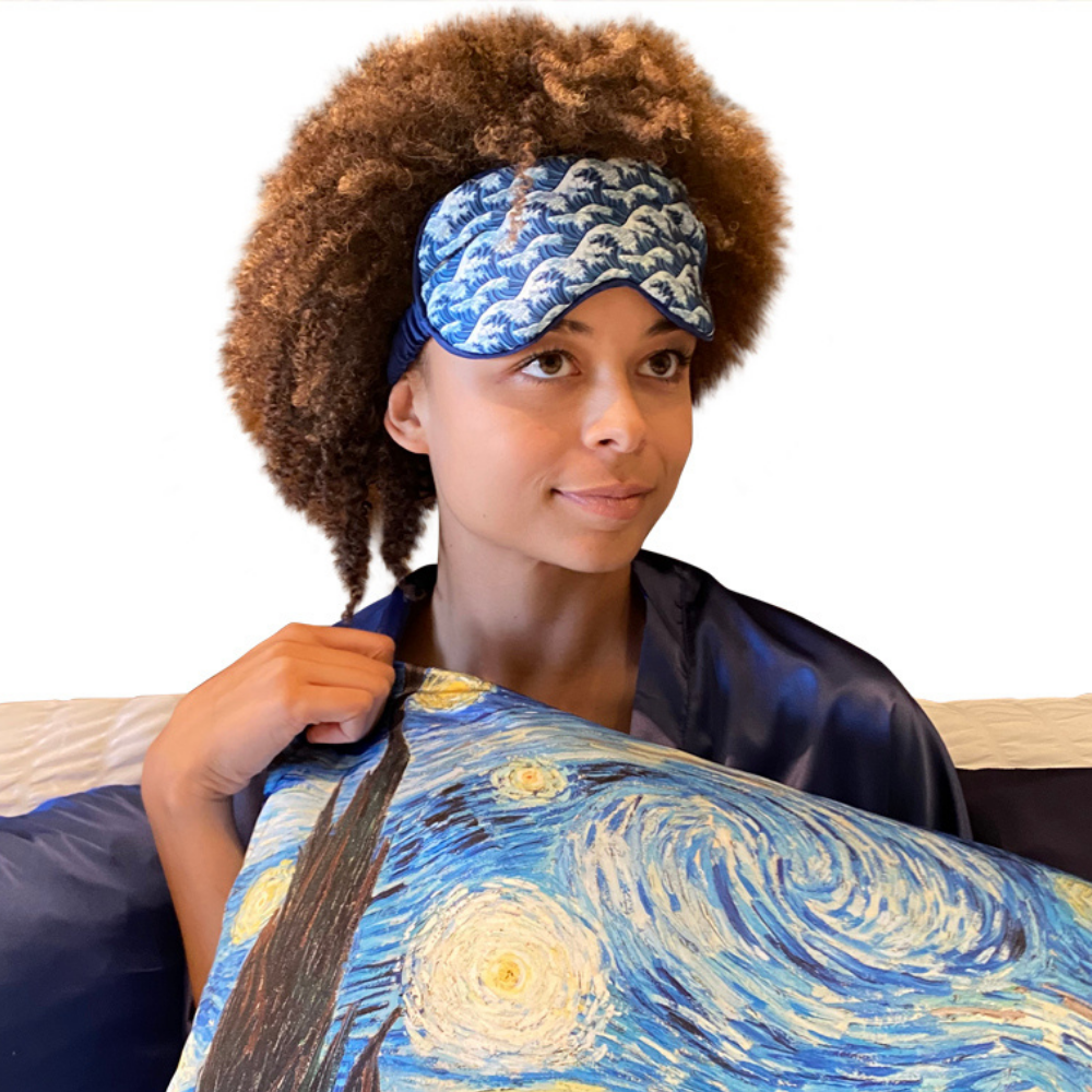 Satin Eye Mask Wave