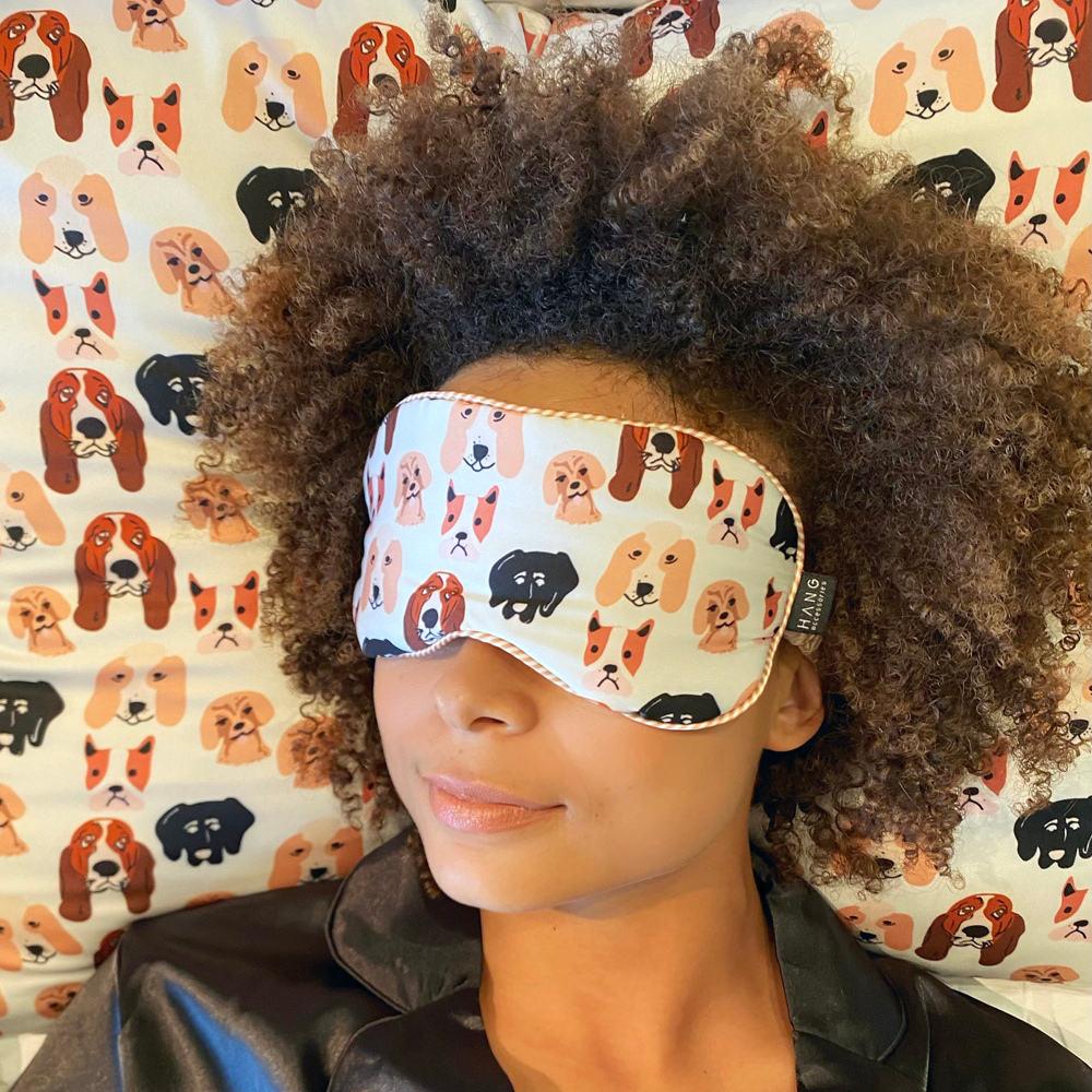 Satin Eye Mask Dog