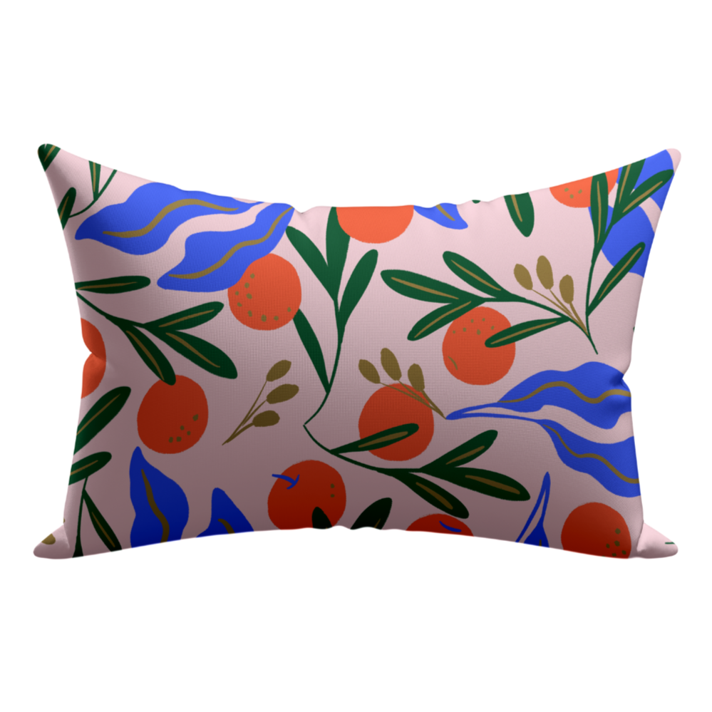 Italian Orange Satin Pillowcase