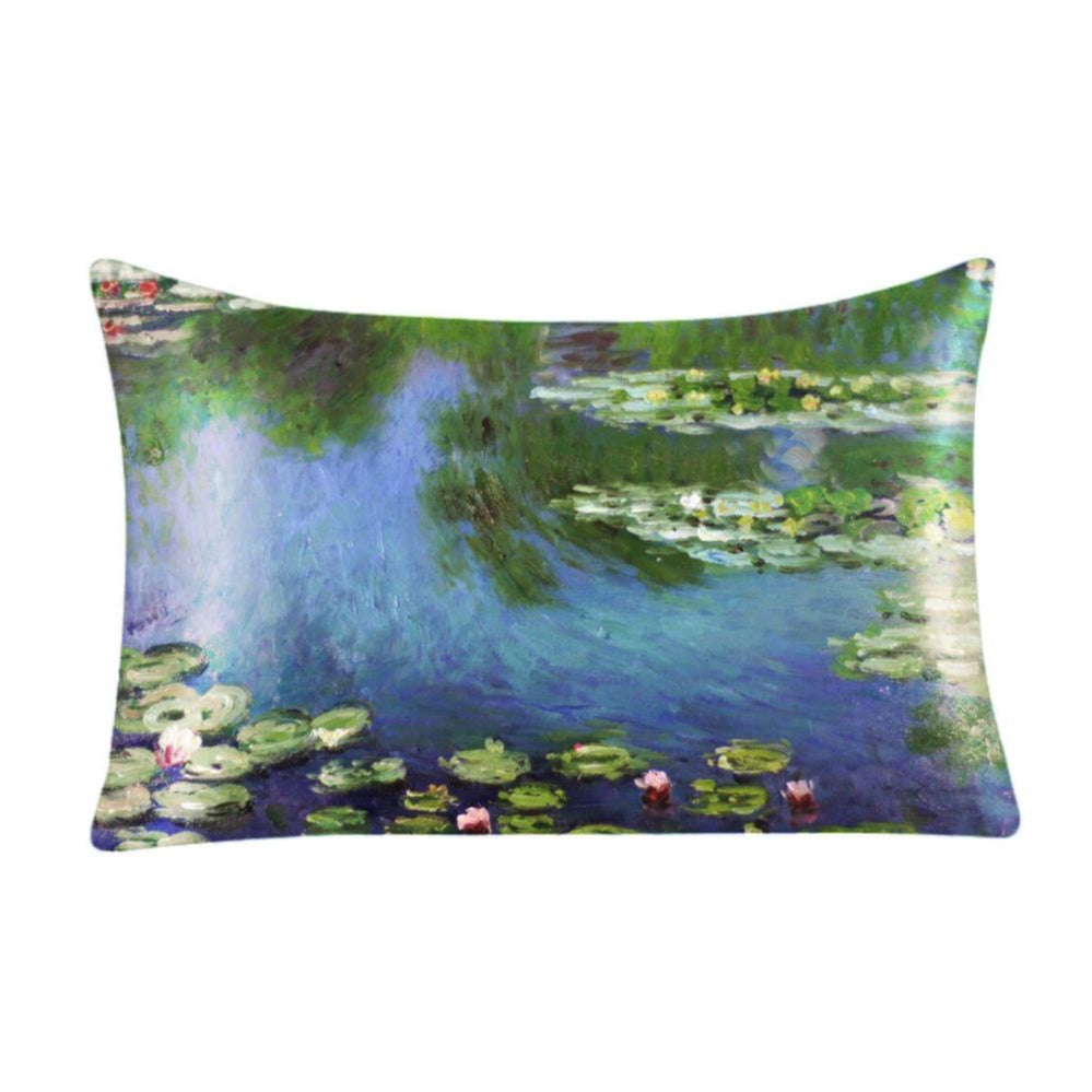 Water Lilies Eye Mask & Water Lilies Pillowcase Satin Set