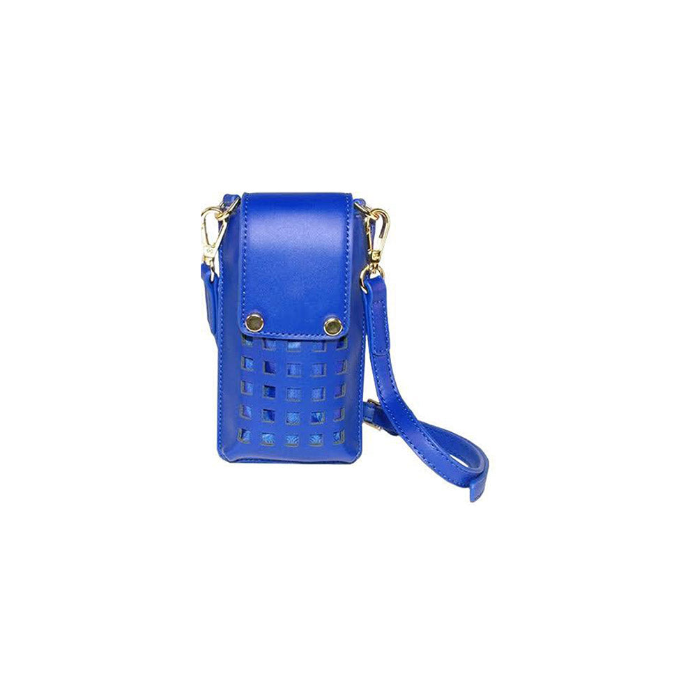 Zadie Phone Crossbody Blue