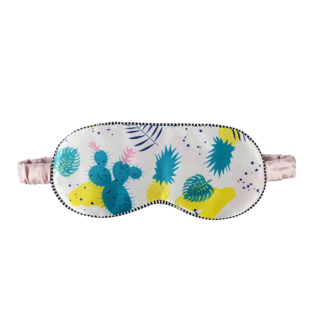 Satin Eye Mask Cactus & Pineapple