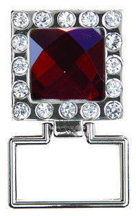 Eyeglass Hanger Bling Red