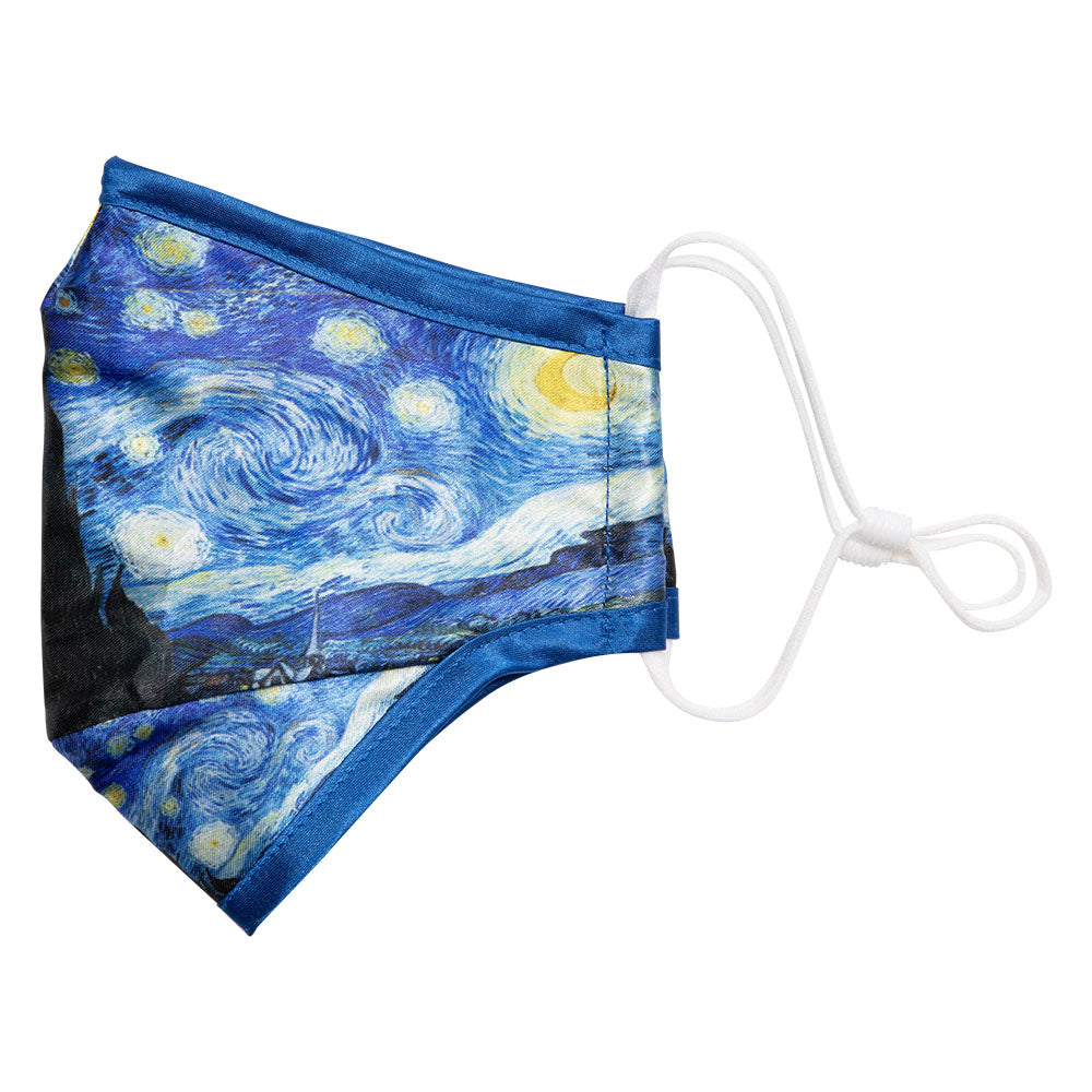 Face Mask Starry Night Satin