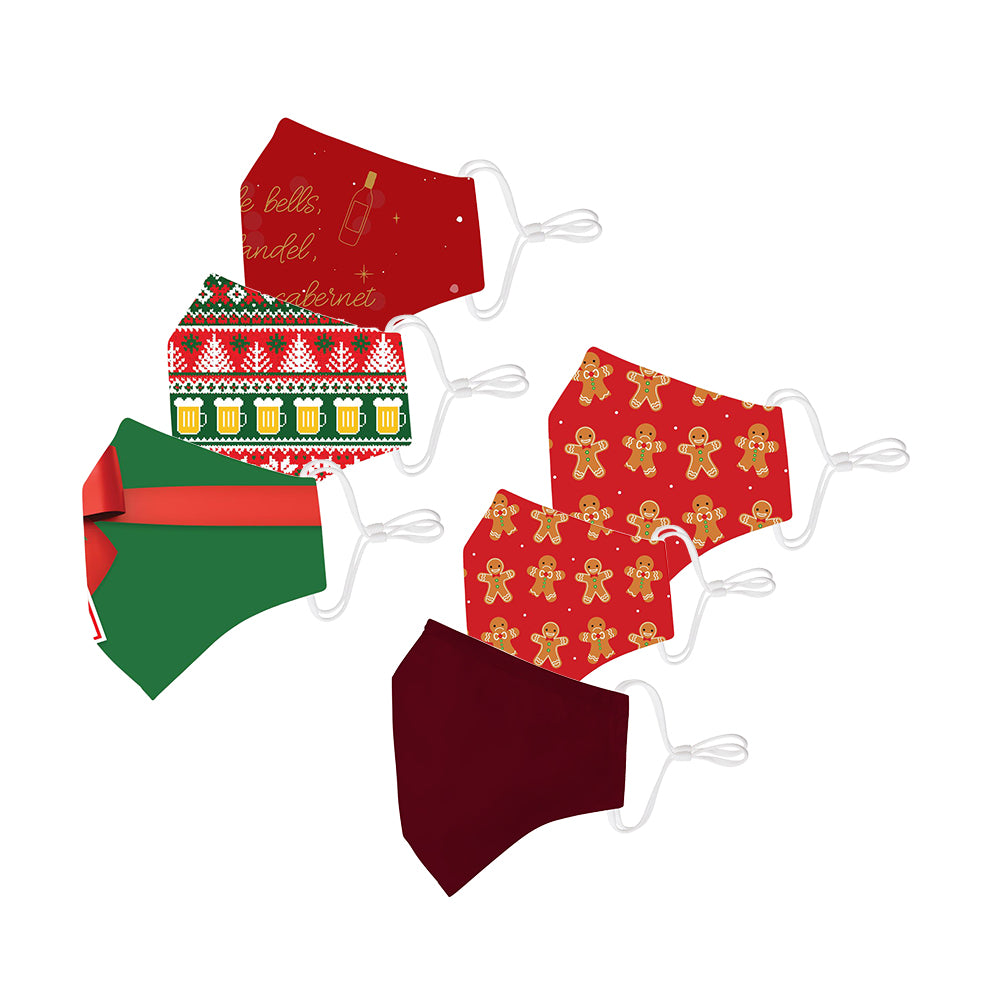 Chirstmas Face Mask 6 Pack