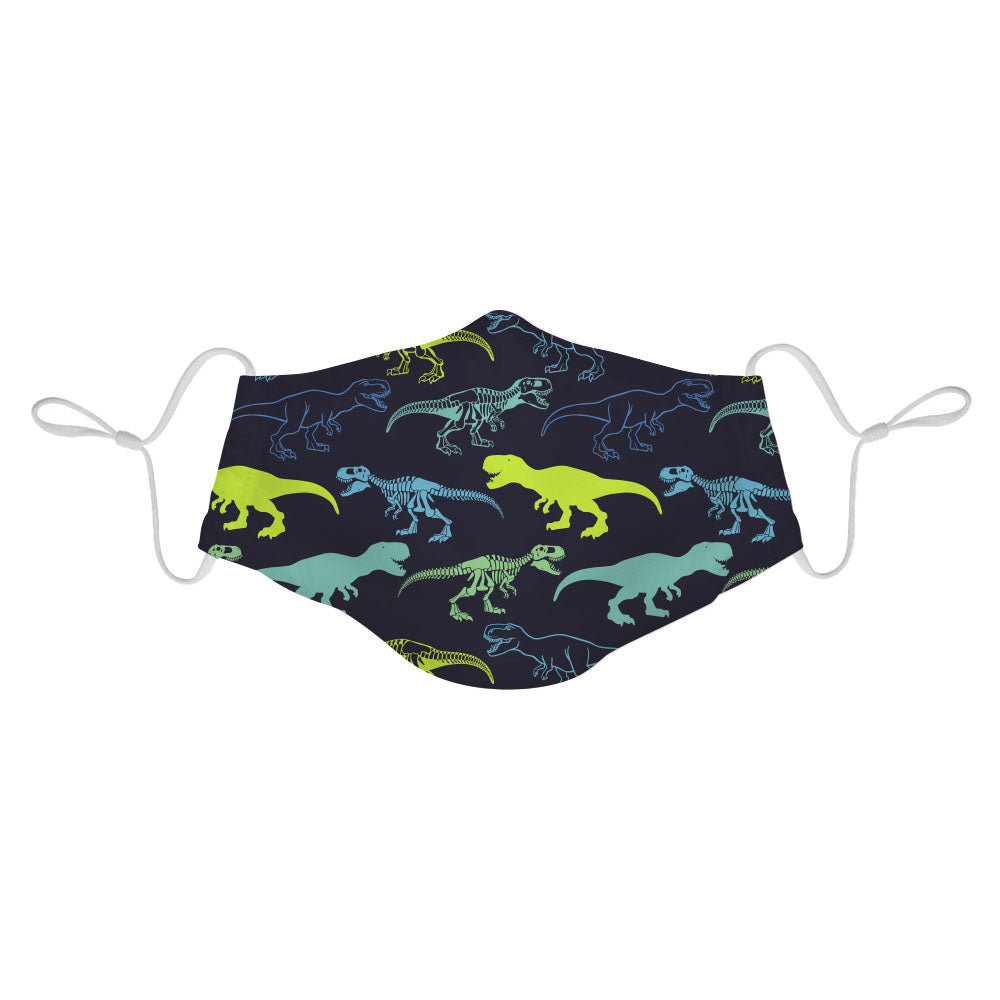 Kid Face Mask Dinosaur