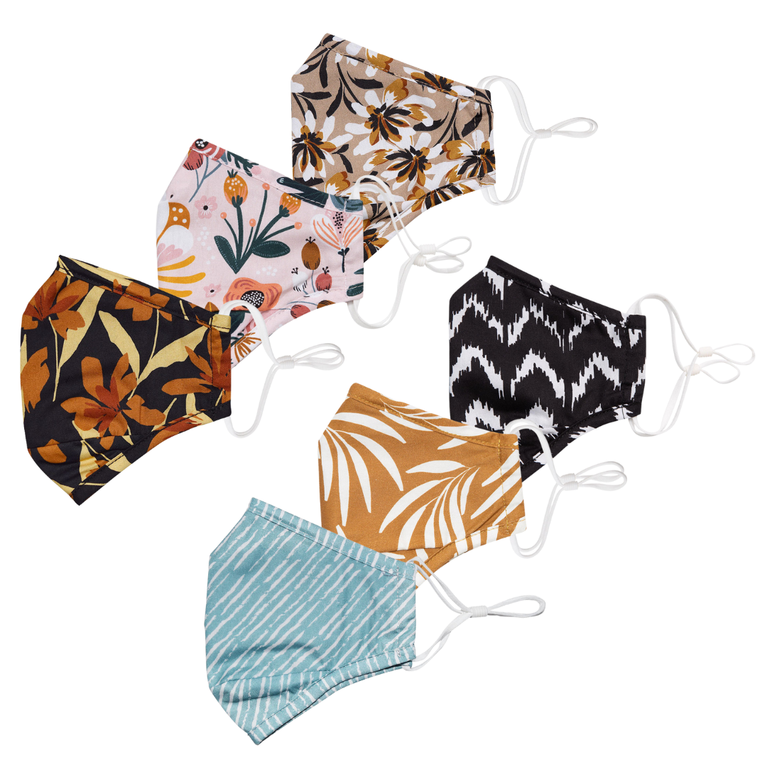 Adult Face Mask 6 Pack