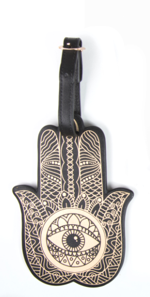 Luggage Tag Hamsa