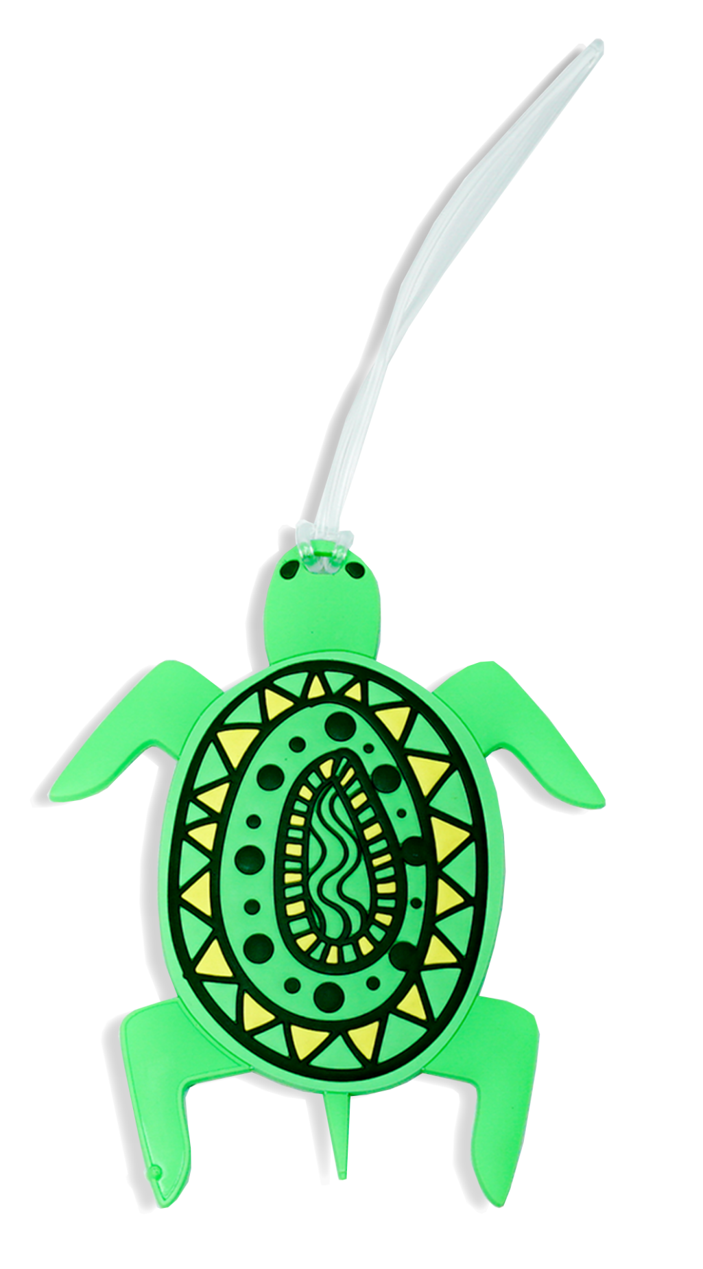 Silicone Luggage Tag Sea Turtle