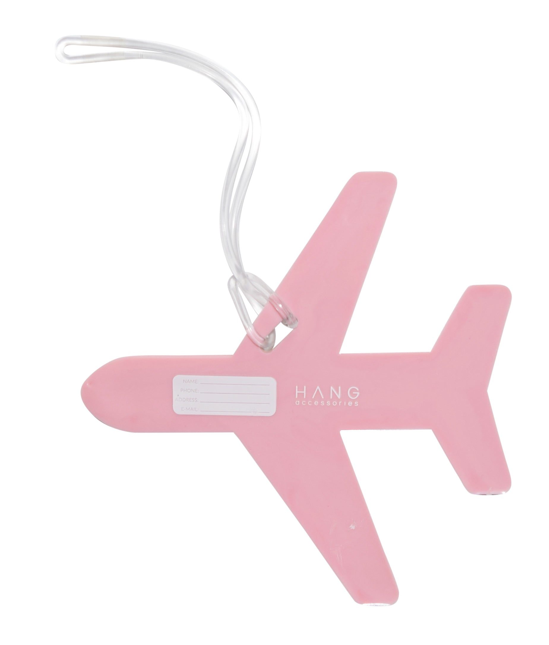 Silicone Luggage Tag Airplane