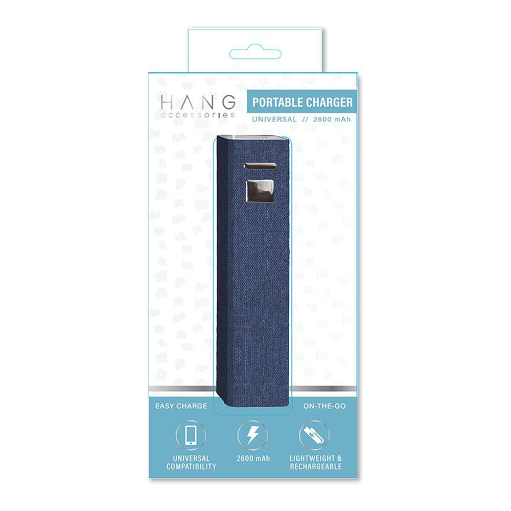 Portable Phone Charger Denim