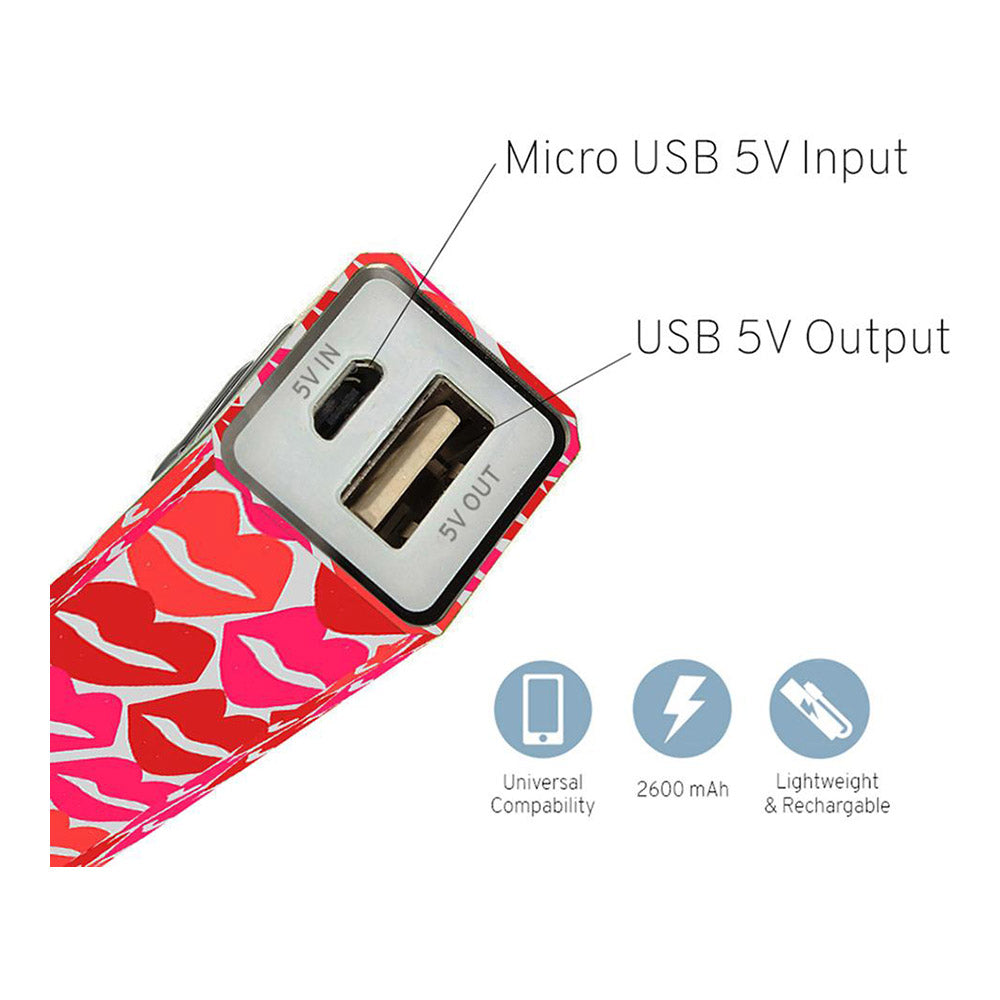 Portable Phone Charger Lips