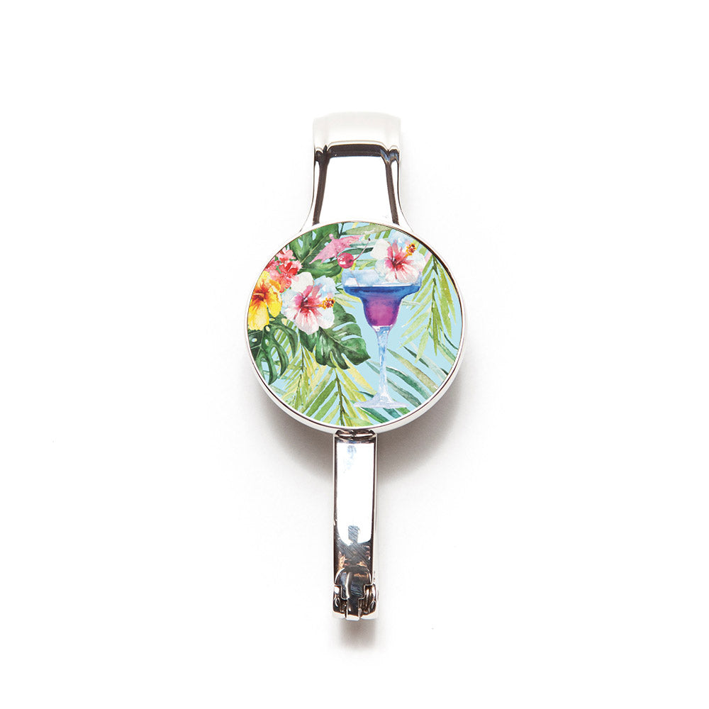 Purse/Key Hanger Combo Tropical Cocktail