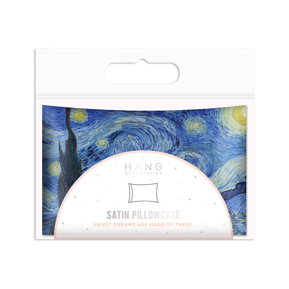 Starry Night Satin Pillowcase