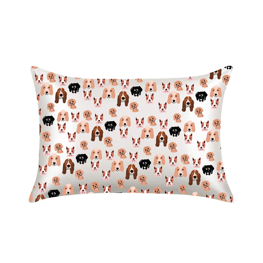 Dog Satin Pillowcase