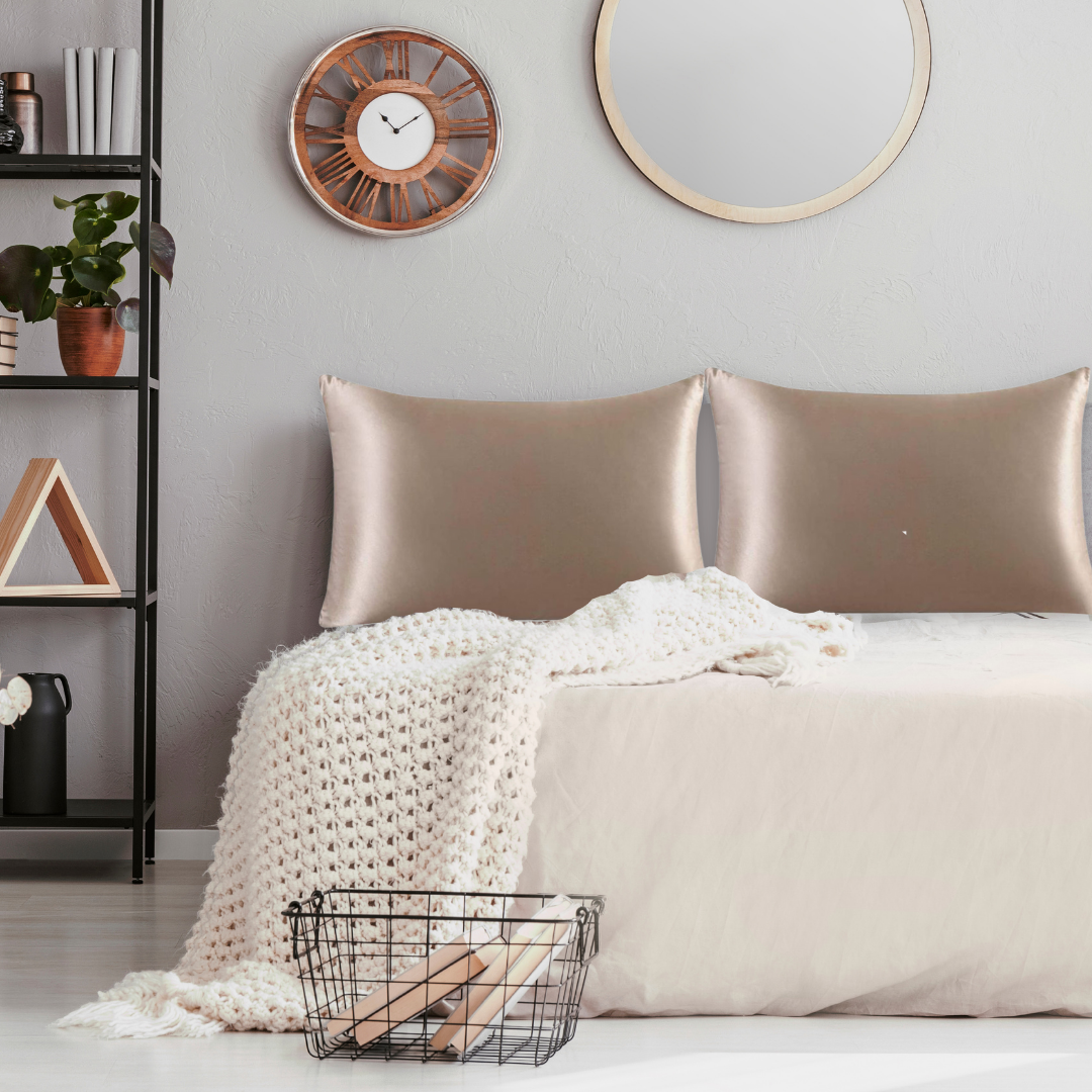 Taupe Pillowcase Set of 2