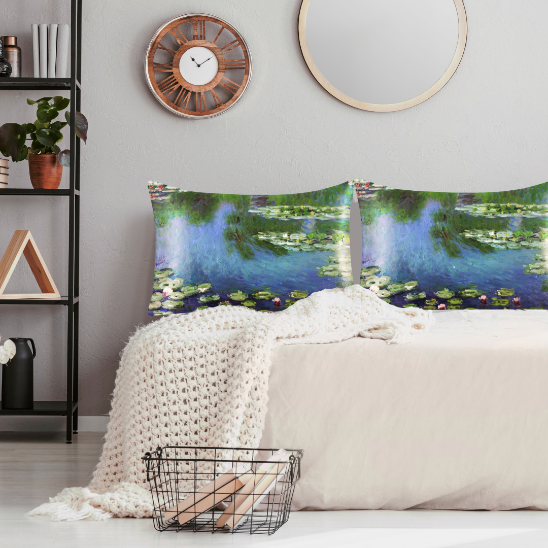 Water Lilies Satin Pillowcase