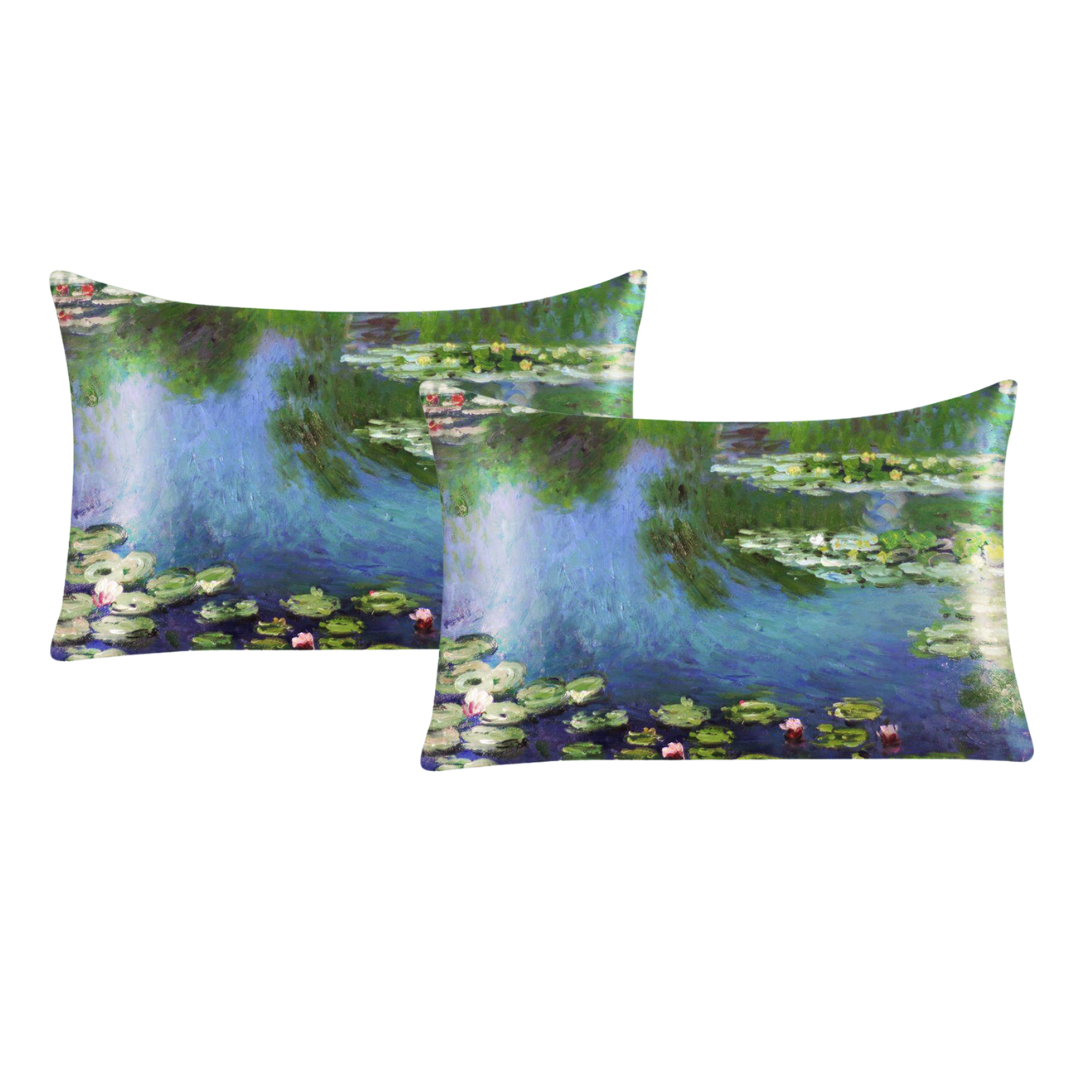 Water Lilies Pillowcase Set of 2