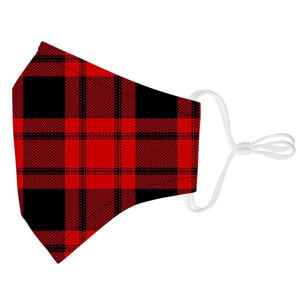 Face Mask Plaid Flannel