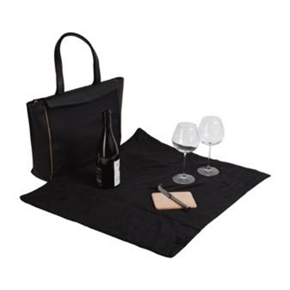 Havana Blanket Tote Black Palm