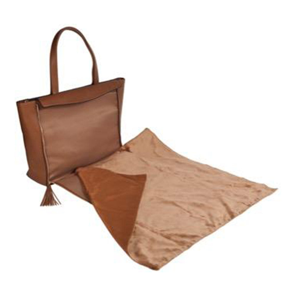 Havana Blanket Tote Brown Stripe