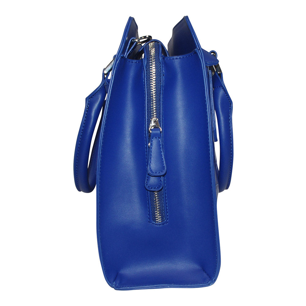 Harlequin Tote Blue Croc