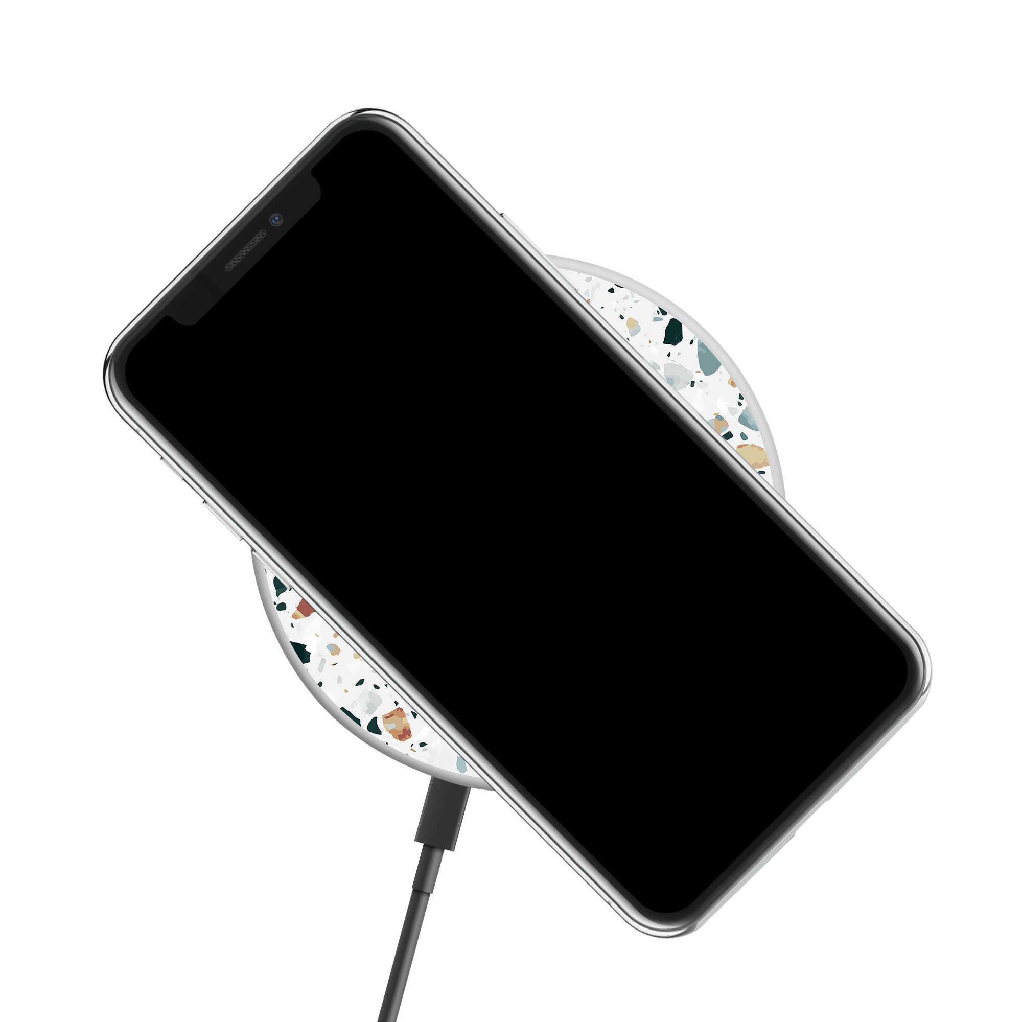 Pink Tie Dye Wireless Charging Pad