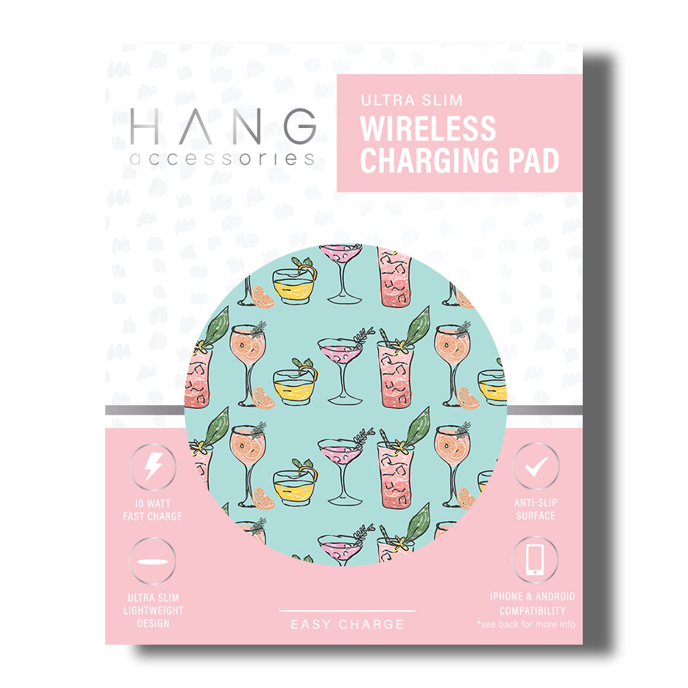 Wireless Charging Pad Tropical Cocktail