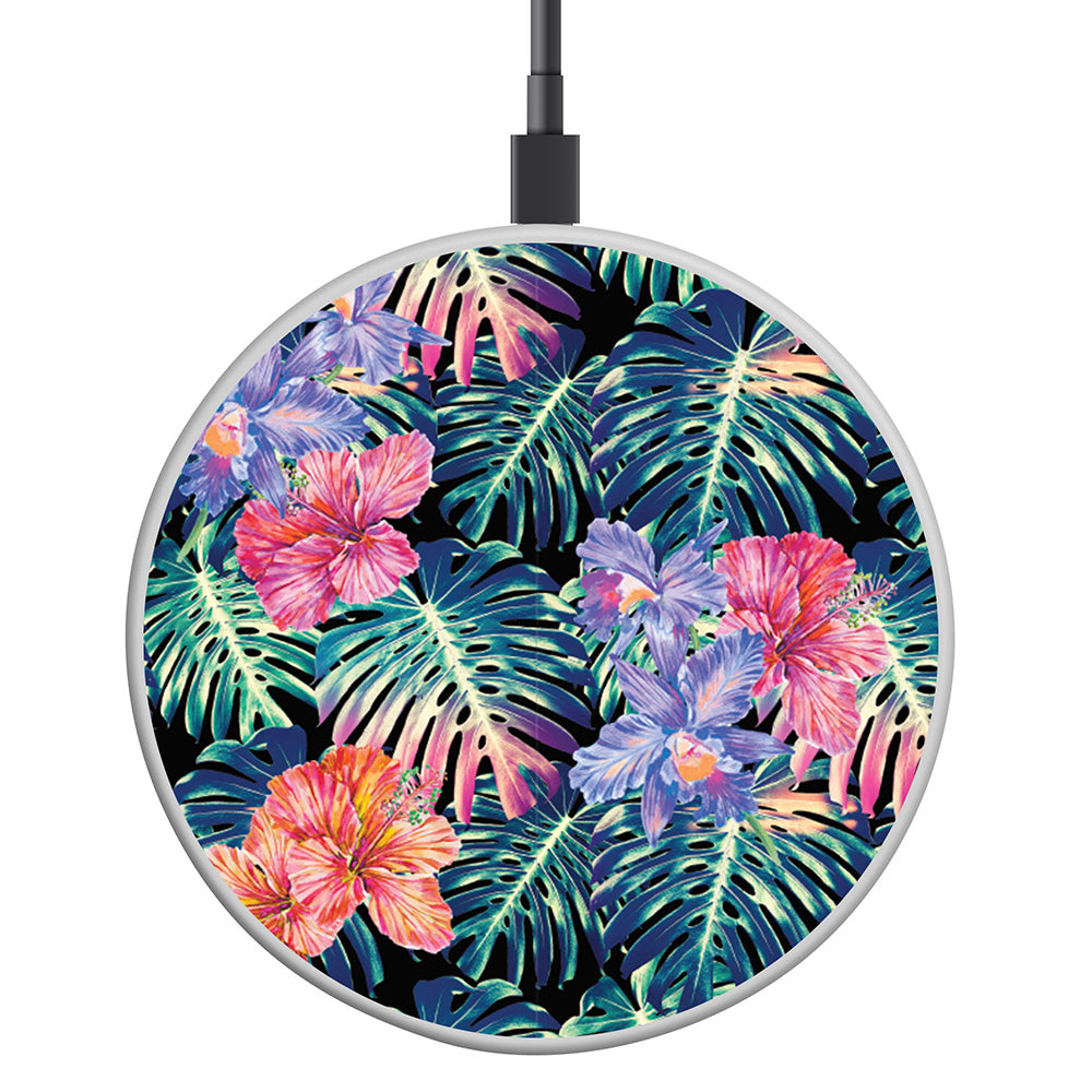 Wireless Charging Pad Tropical Hibiscus