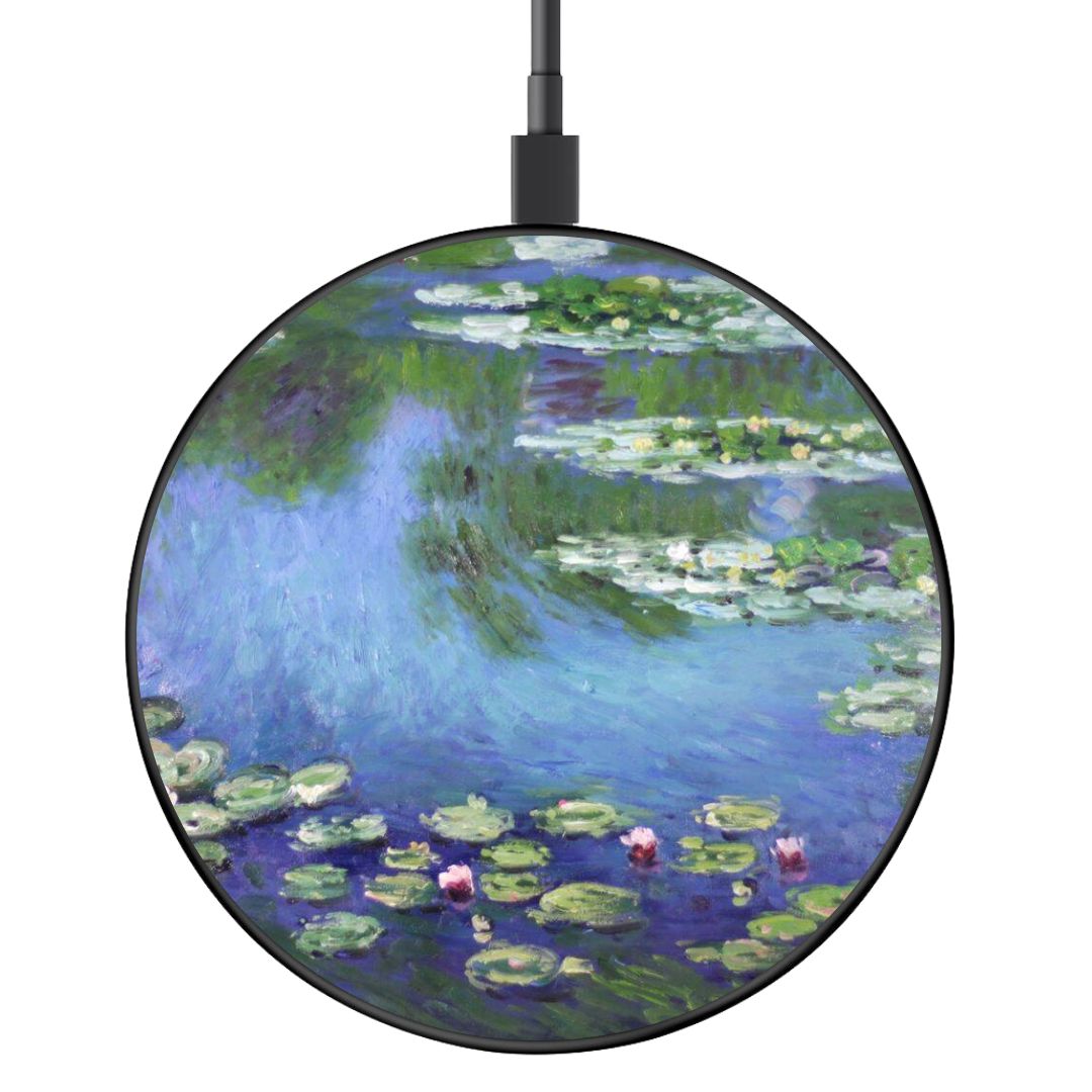 Wireless Charging Pad Water Lilies
