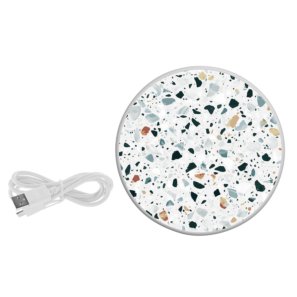 Wireless Charging Pad Terrazzo