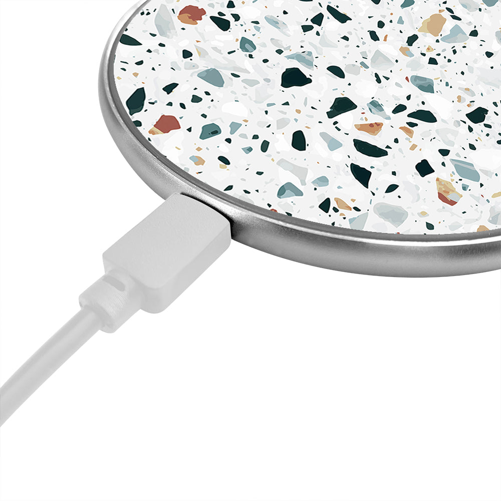 Wireless Charging Pad Terrazzo