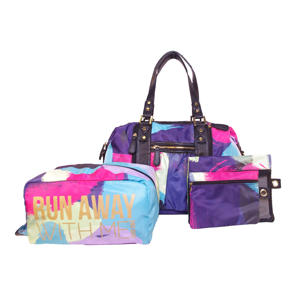 Athleisure Yoga Tote Paint Print