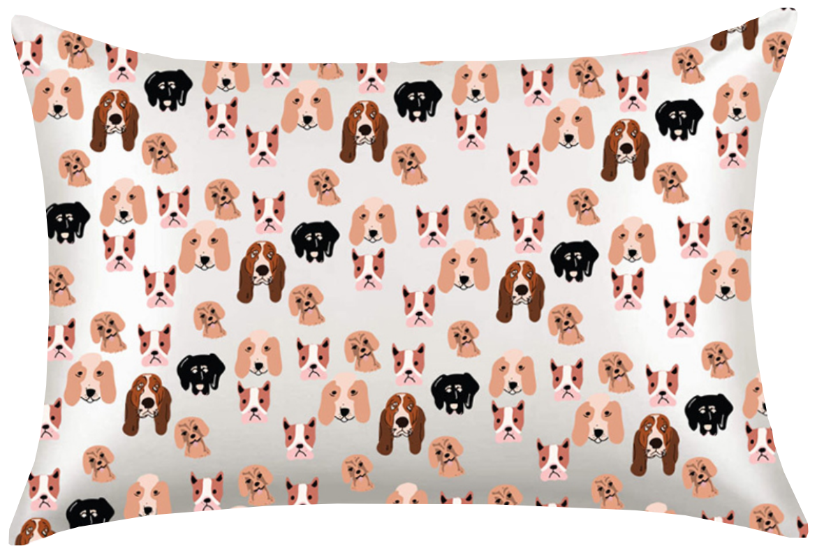 Dog Satin Pillowcase