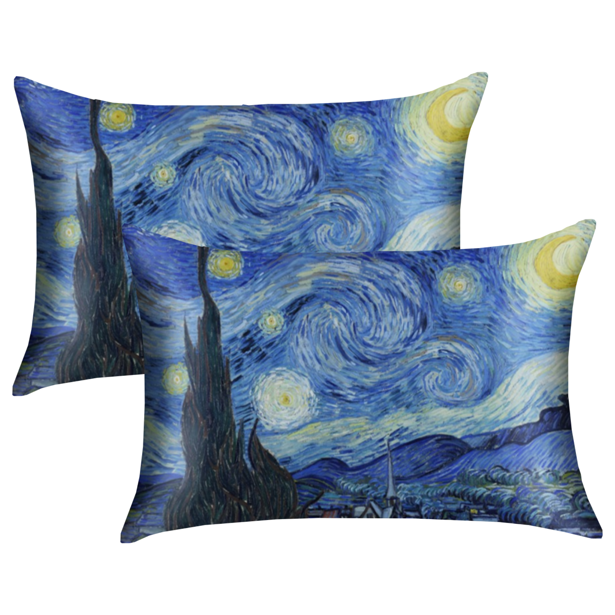 Starry Night Satin Pillowcase