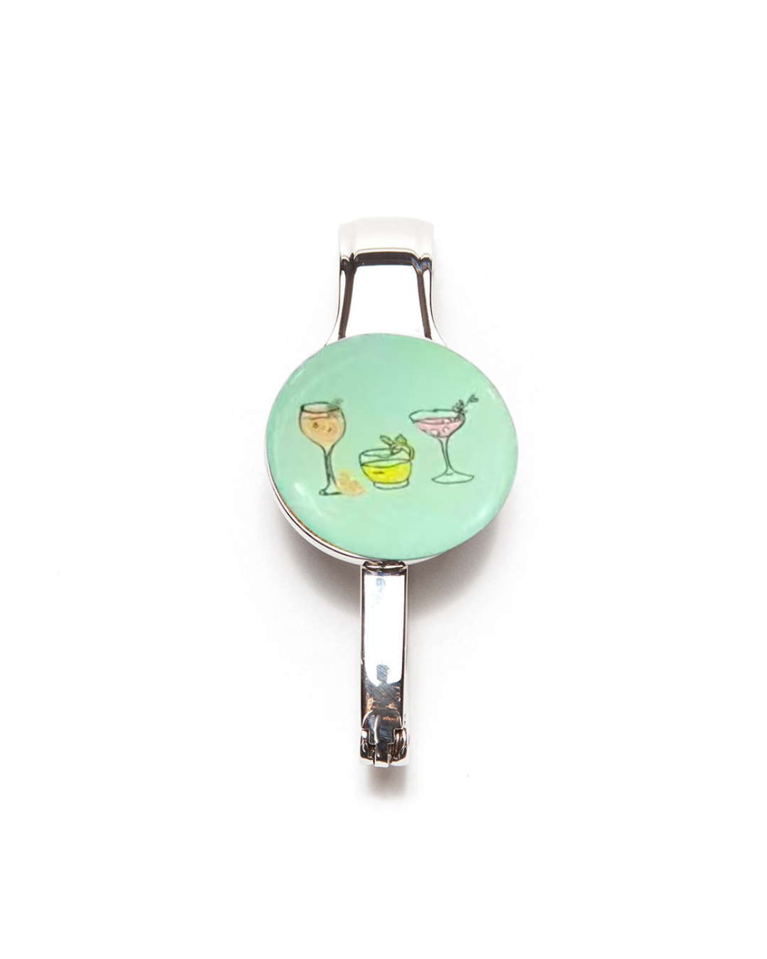 Purse/Key Hanger Combo Tropical Cocktail