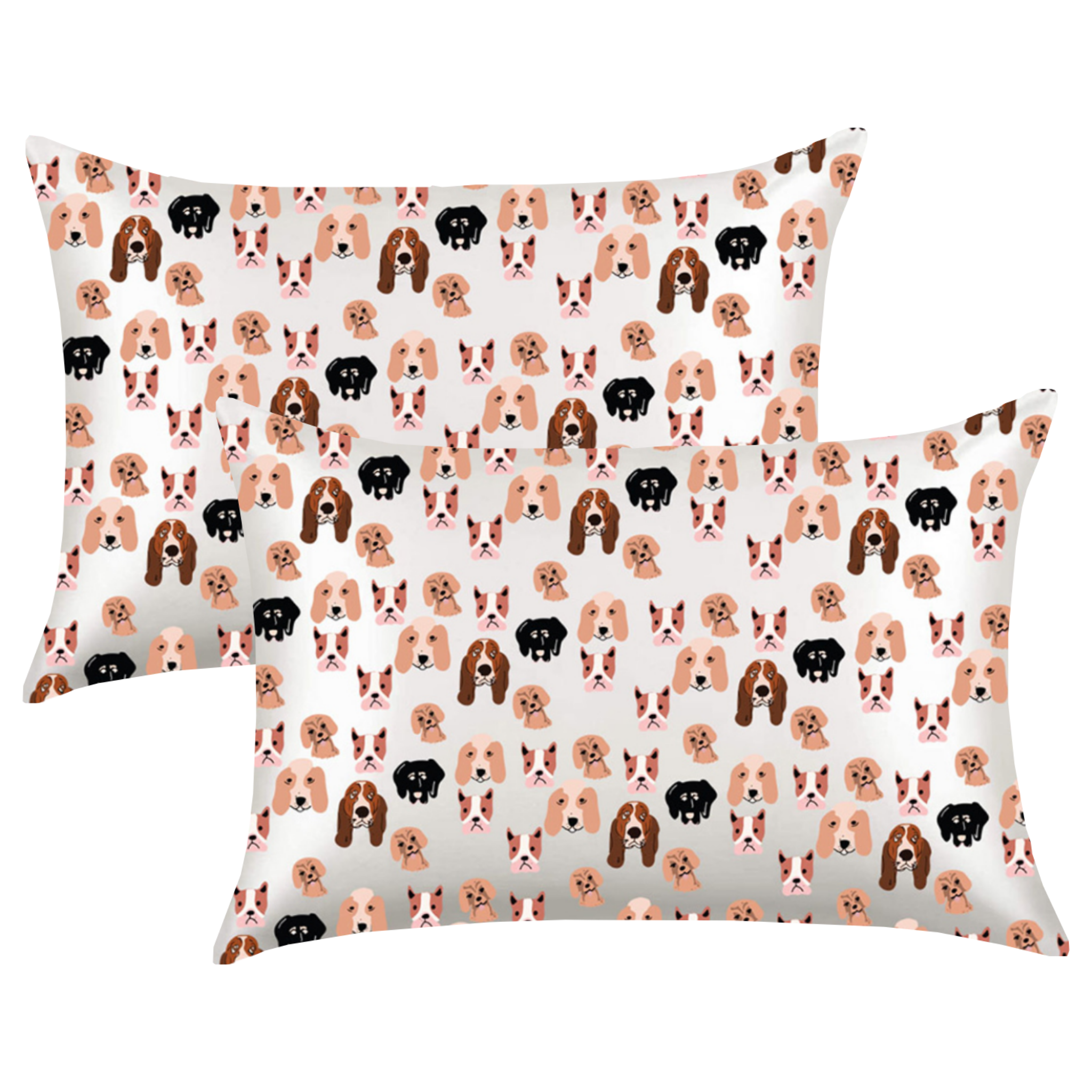 Dog Satin Pillowcase