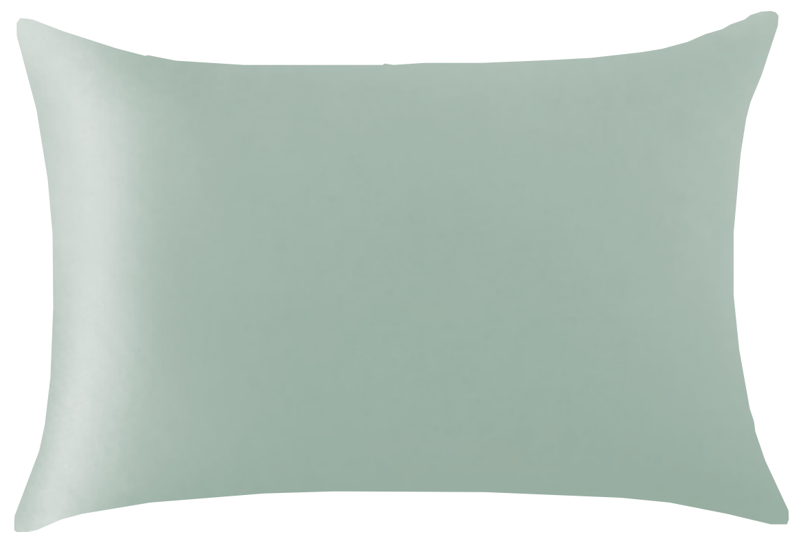 Seafoam Solid Satin Pillowcase