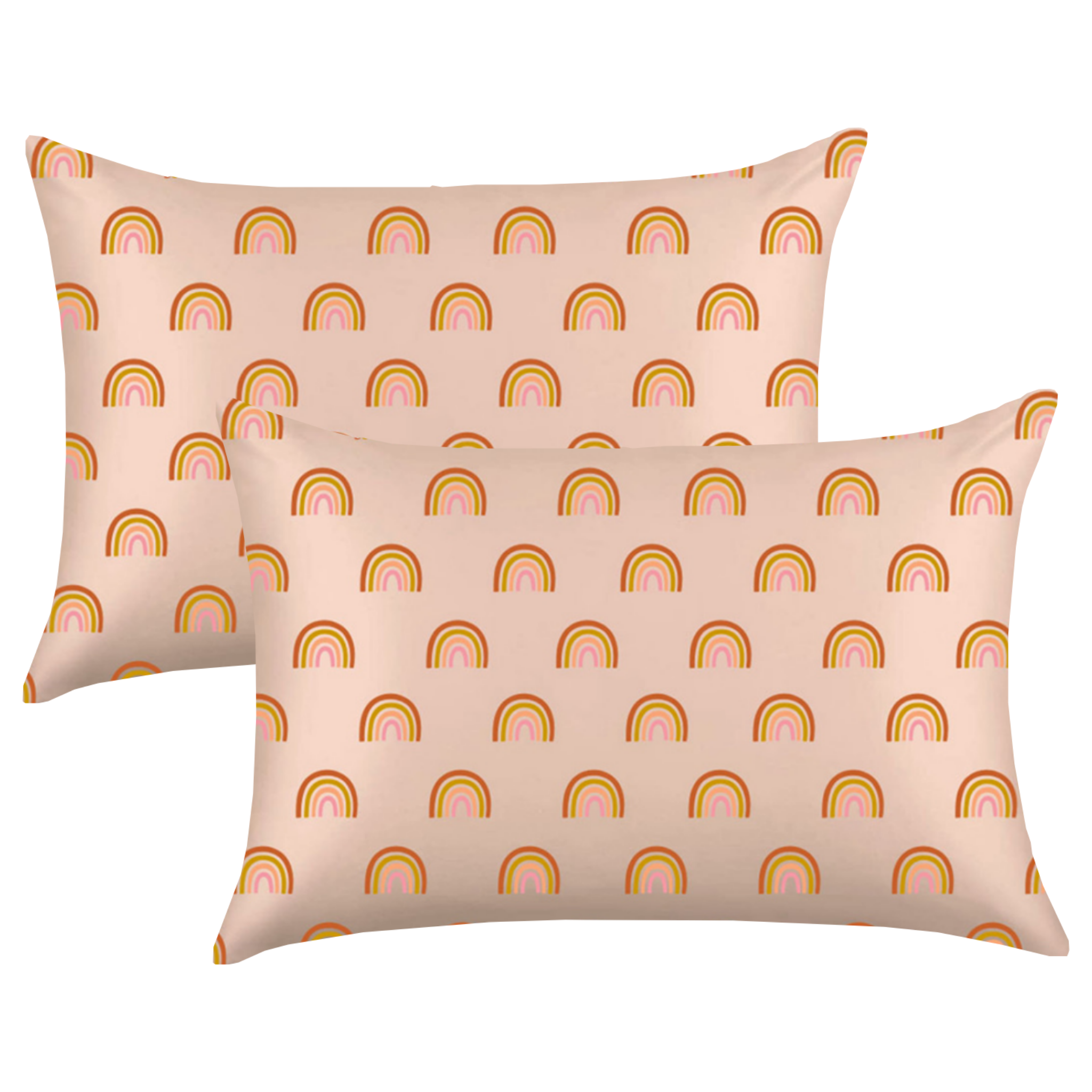 Rainbow Satin Pillowcase
