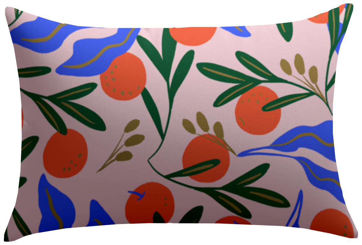 Italian Orange Satin Pillowcase