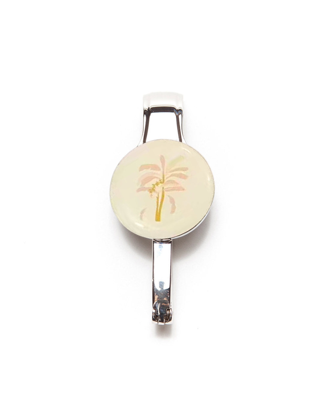 Purse/Key Hanger Combo Pink Palm