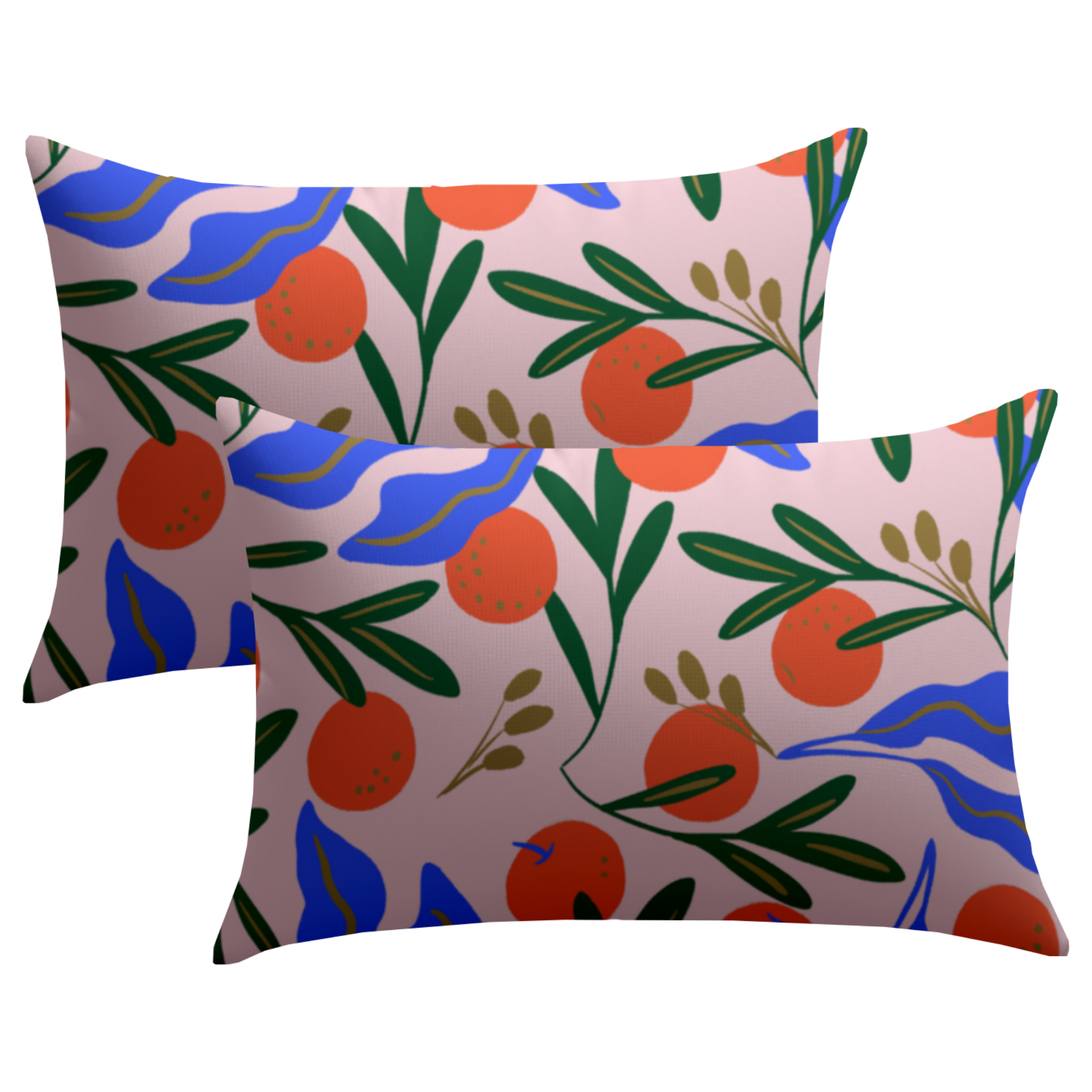 Italian Orange Satin Pillowcase