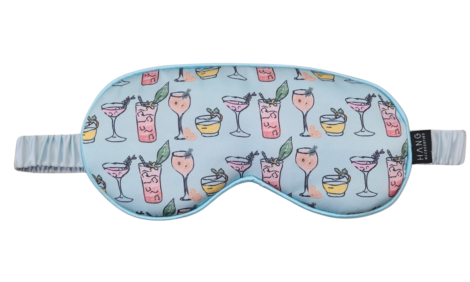 Tropical Cocktail Satin Eye Mask