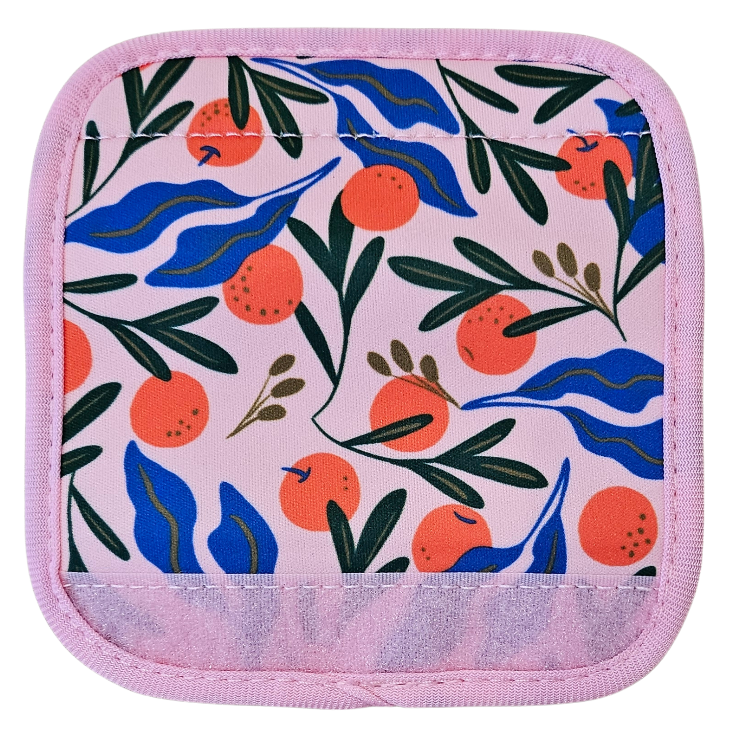 Italian Orange Luggage Handle Wrap