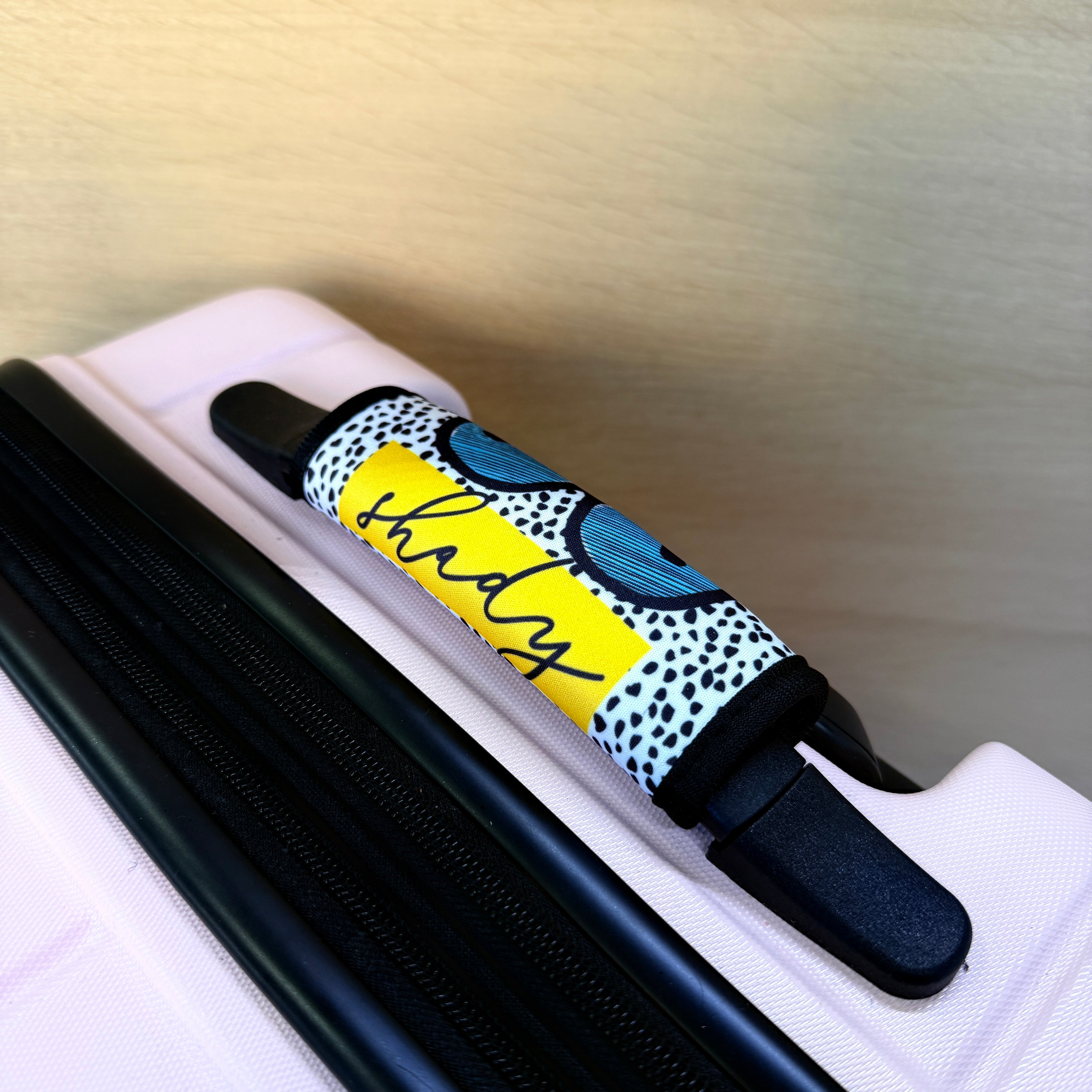 Shady Dot Luggage Handle Wrap