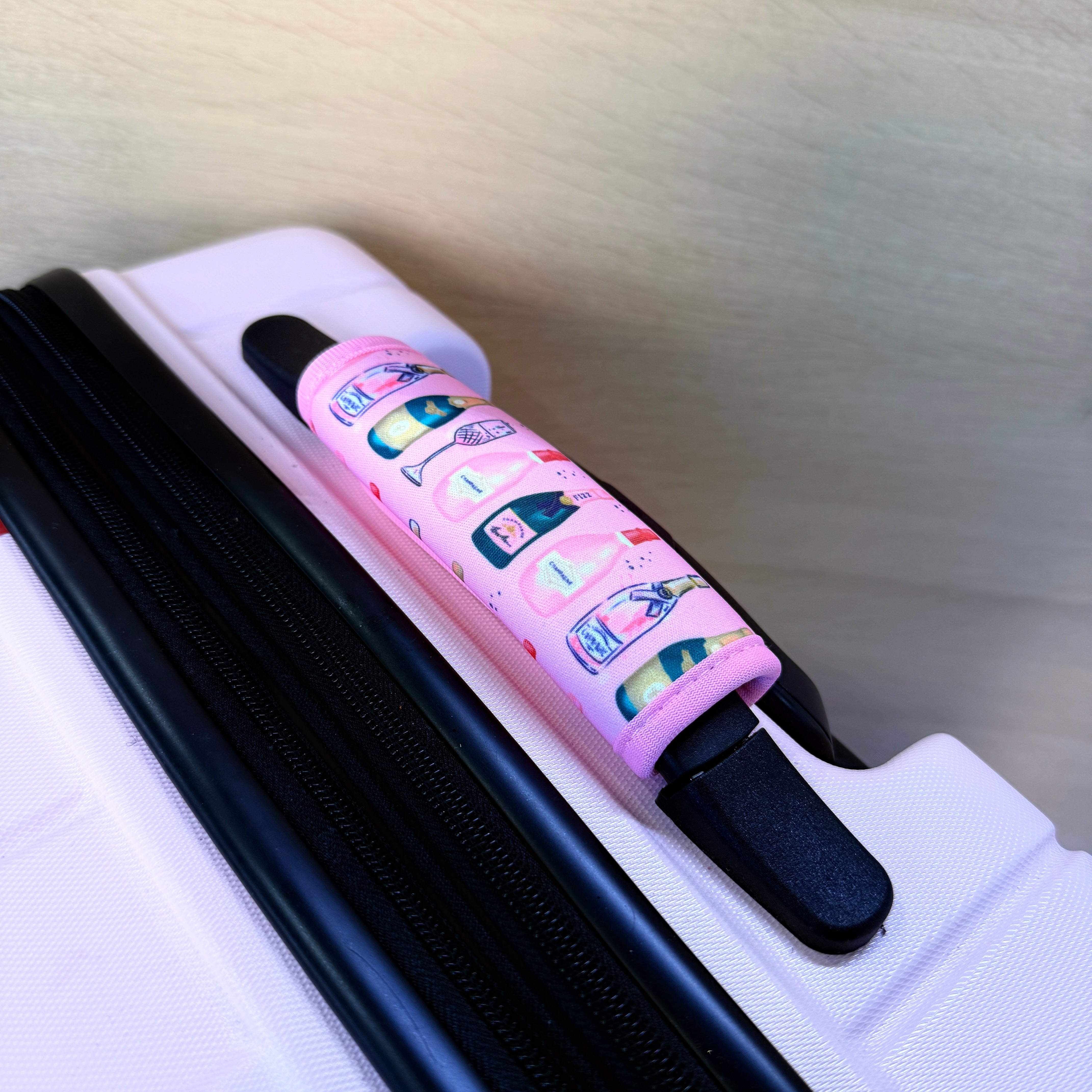 Champagne Luggage Handle Wrap