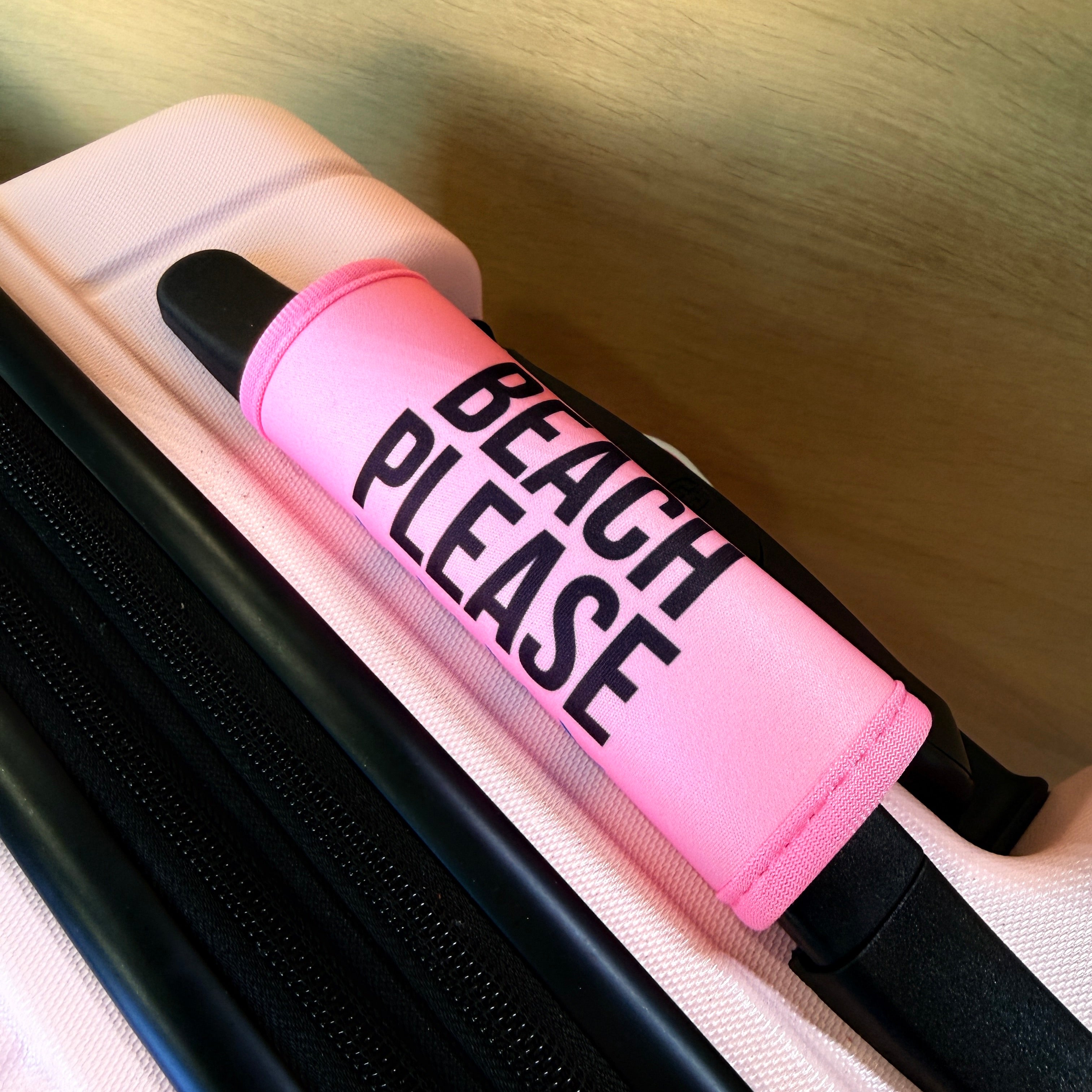 Beach Please Luggage Handle Wrap