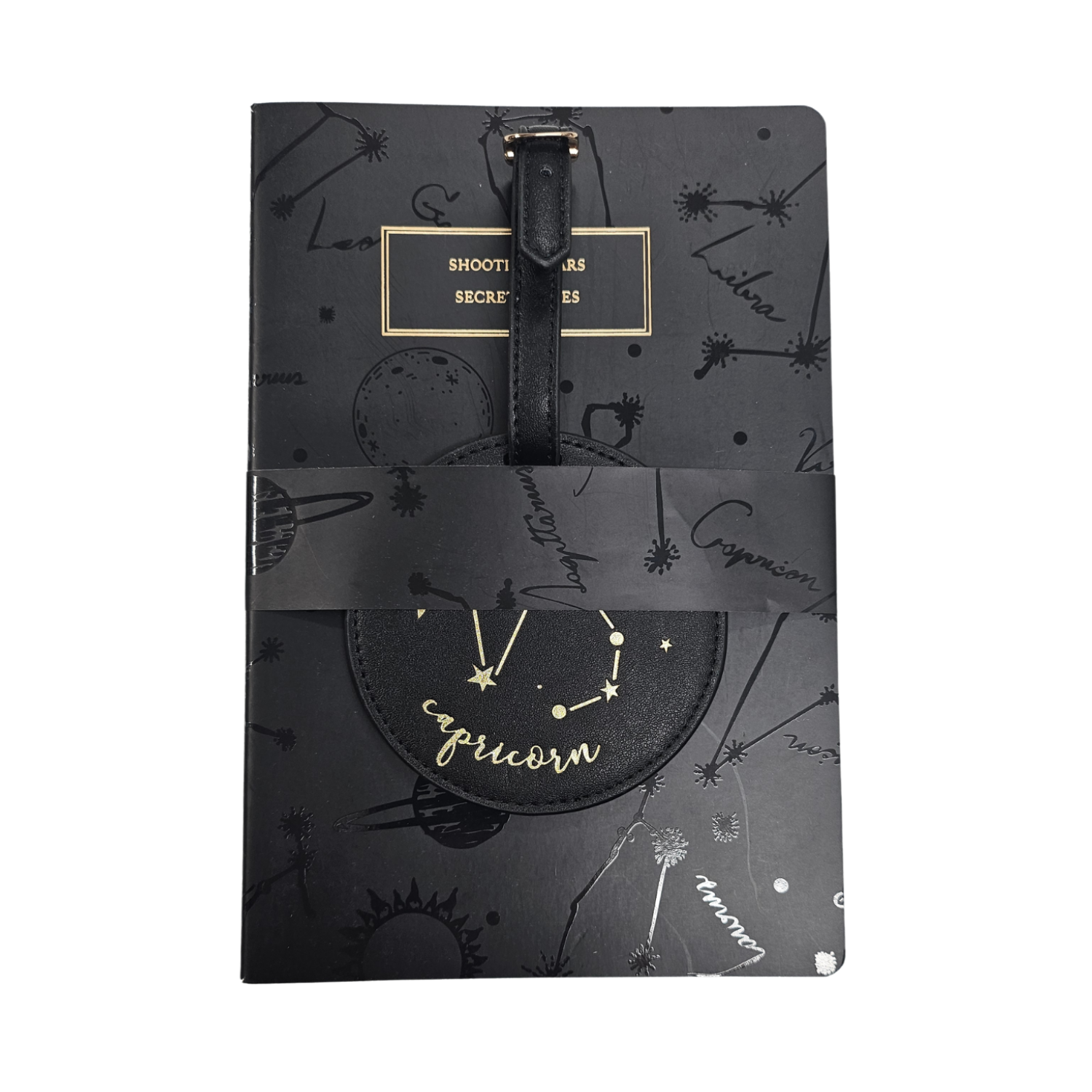 Celestial Zodiac Travel Journal & Luggage Tag Set