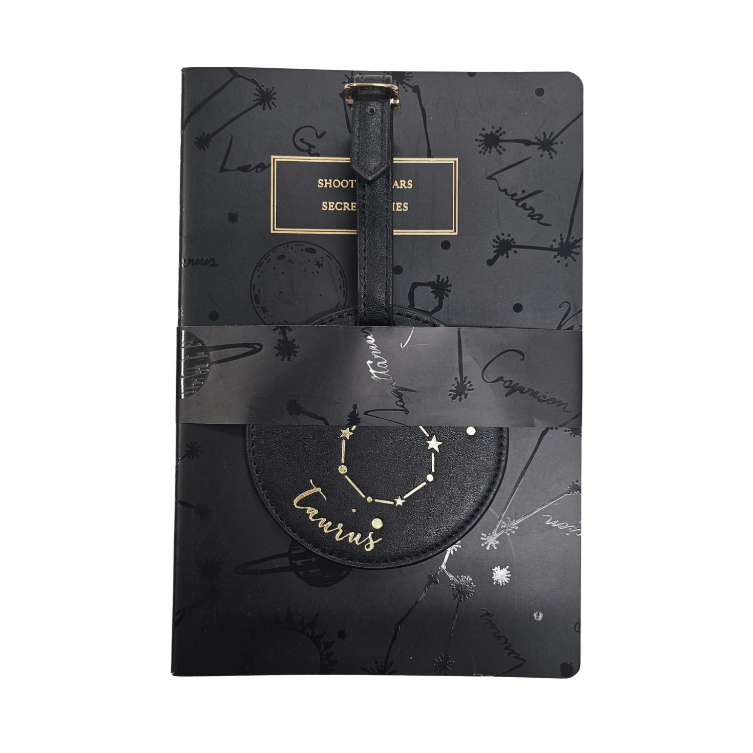 Celestial Zodiac Travel Journal & Luggage Tag Set